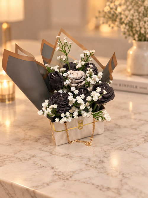 Handmade Flower Candle Bouquet 💐🕯️